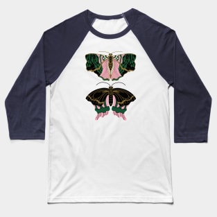 Deco Moths Baseball T-Shirt